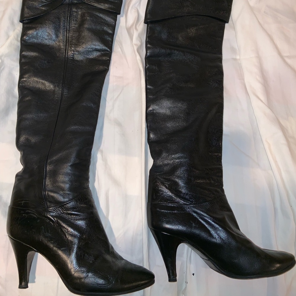 Over the knee Boots. 21” height. 3” heel.